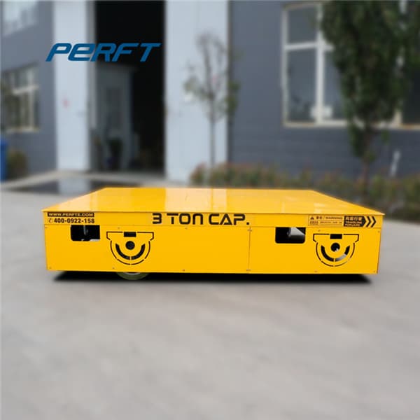 trackless transfer trolley with wheel locks 1-500 ton